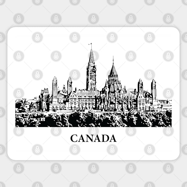 Canada Sticker by Lakeric
